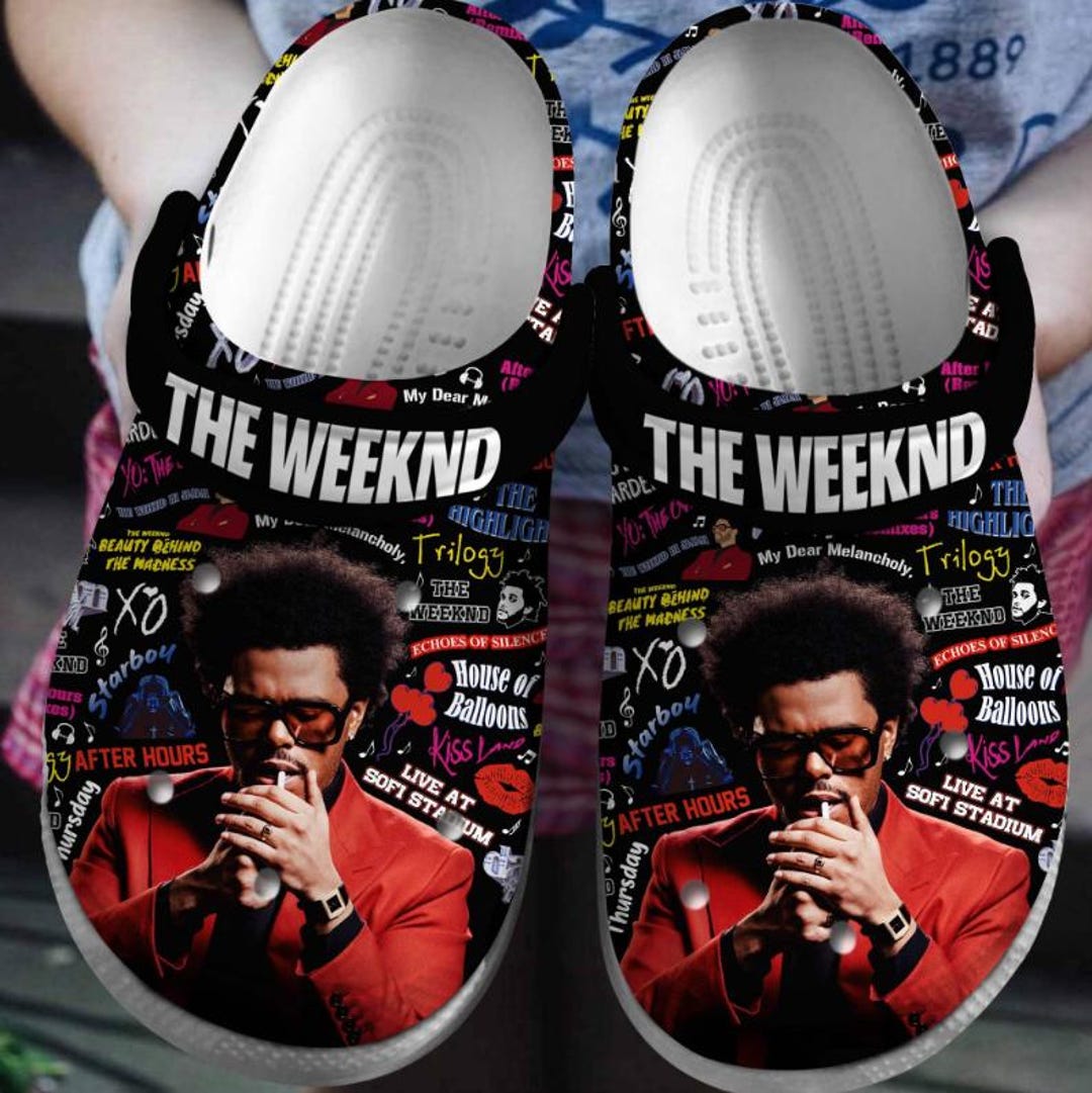 the weeknd custom shoes
