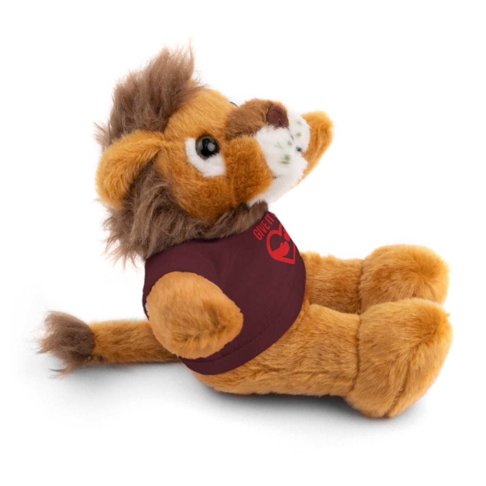 Computer Cuddle Lion Stuffed Animals With Tee Gift for Girlfriend Gift ...