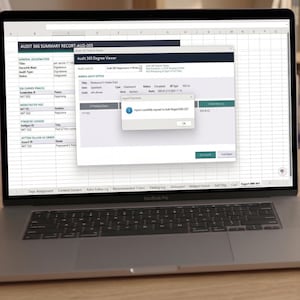 Internal Audit Tracker Excel Template | VBA Dashboard, Audit Plan, Findings (Macro-Enabled)