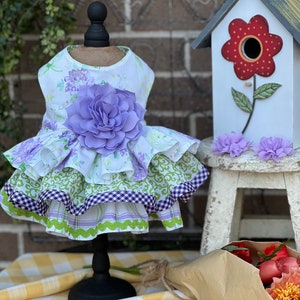 Wisteria Ruffled Dress
