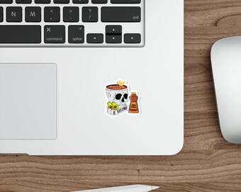 IL VELENO Skull Sticker | Sboccio Designs
