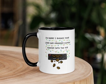 Elf Christmas Mug, Holiday Xmas Cup with Color Inside, Christmas Coffee Mug | Sboccio Designs