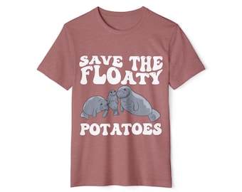 Save the Floaty Potatoes Organic T-Shirt | Sboccio Designs