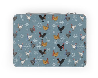 Santa Chicken Paper Lunch Bag | Sboccio Designs
