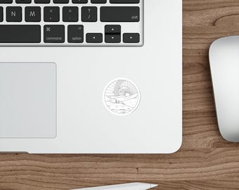 Rural Landscape Rainbow Sticker | Sboccio Designs