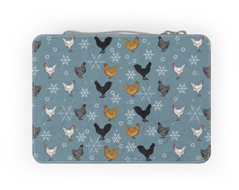 Snowflake Chicken Paper Lunch Bag | Sboccio Designs