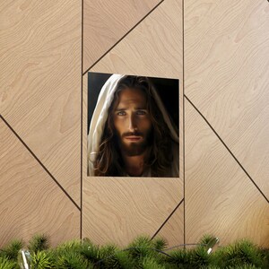 Stunning Jesus Poster Christ Wall Art Print Giclée Matte Photo Catholic Artwork Christian Portrait Home Decor Religious Housewarming image 6