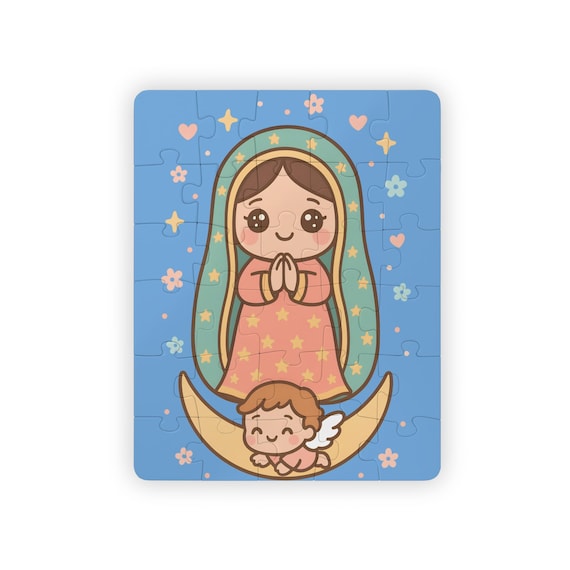 30 Piece Puzzle for Kids Our Lady Guadalupe Virgin Mary Jigsaw