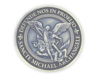 Pegatina del Arcángel San Miguel Protección contra el mal Maldición Religiosa Católica Calcomanía Resistente a los Rayones Ángel Miguel Michele Arcangelo Michel