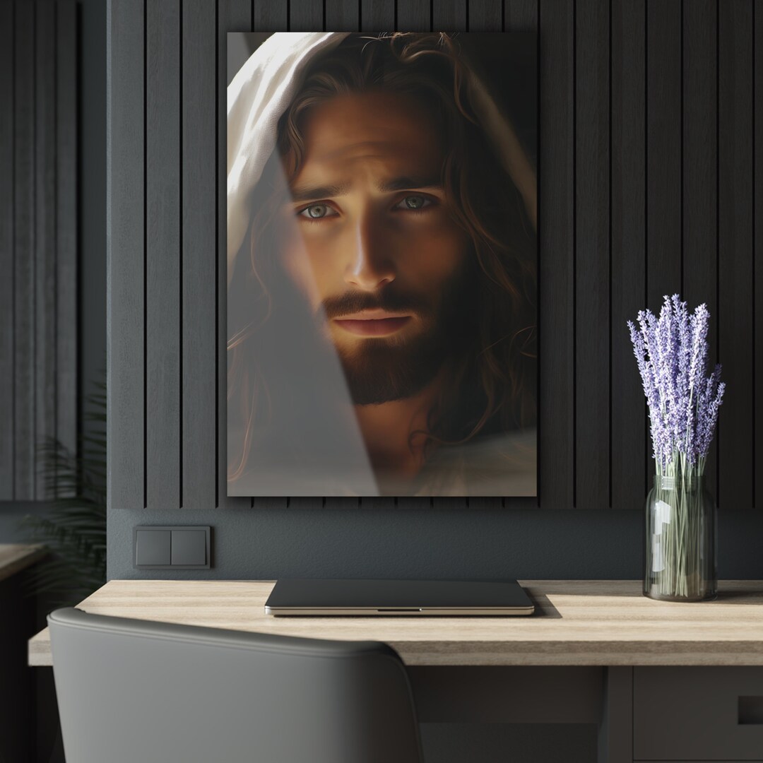 Stunning Jesus Acrylic Print, Jesus Christ Wall, Jesus Art, Jesus