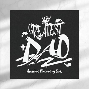 Best Dad Car Magnet Christian Magnet Fathers Day Birthday Christmas Gift for Daddy Coffee Lover Refrigerator Decor Unique Best Dad Ever Gift