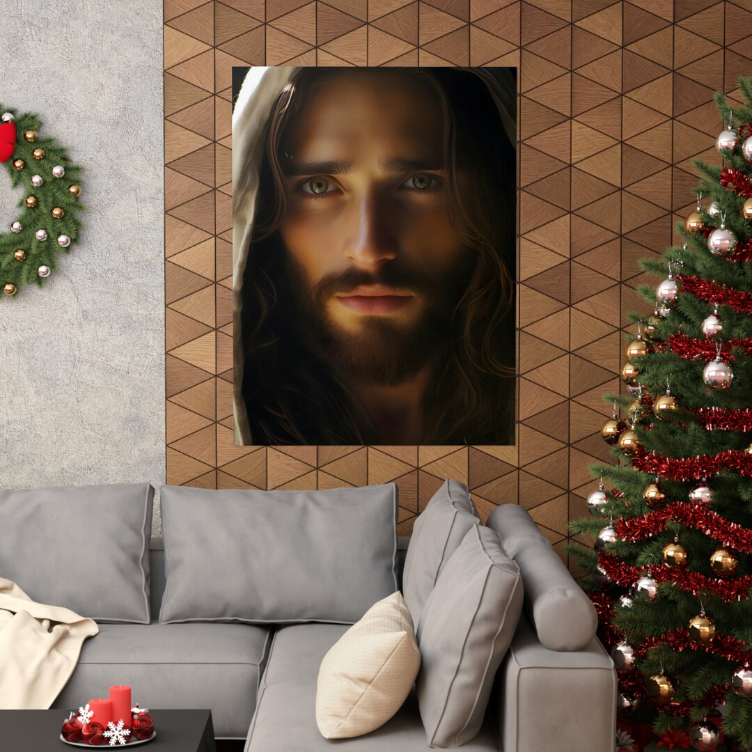 Stunning Jesus Christ Wall Art Poster Jesus Art Jesus Etsy