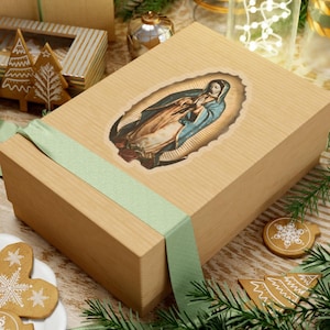 Religious Sticker Catholic Our Lady of Guadalupe Virgin Mary Art Decal Christian Virgen De Guadalupe Sticker Mothers Day Gift for Catholic