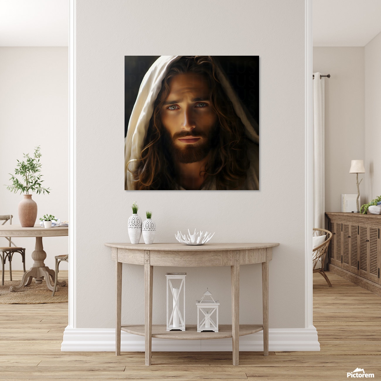 Stunning Jesus Printable Picture Christ Wall Art Digital Download ...