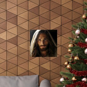 Stunning Jesus Poster Christ Wall Art Print Giclée Matte Photo Catholic Artwork Christian Portrait Home Decor Religious Housewarming image 14