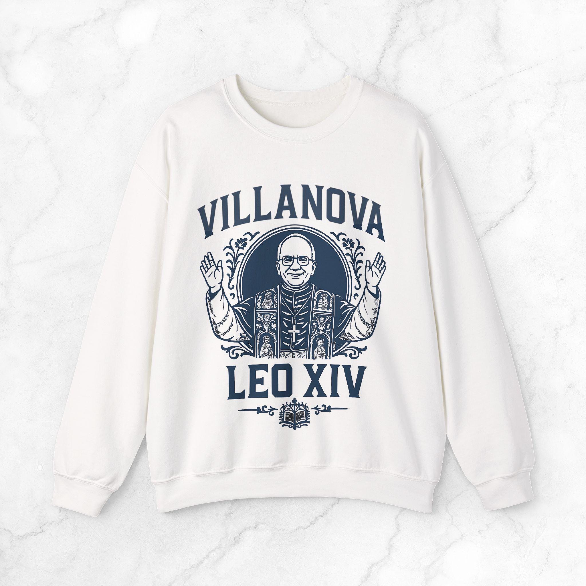 Vintage Villanova College Sweatshirt Size L Navy