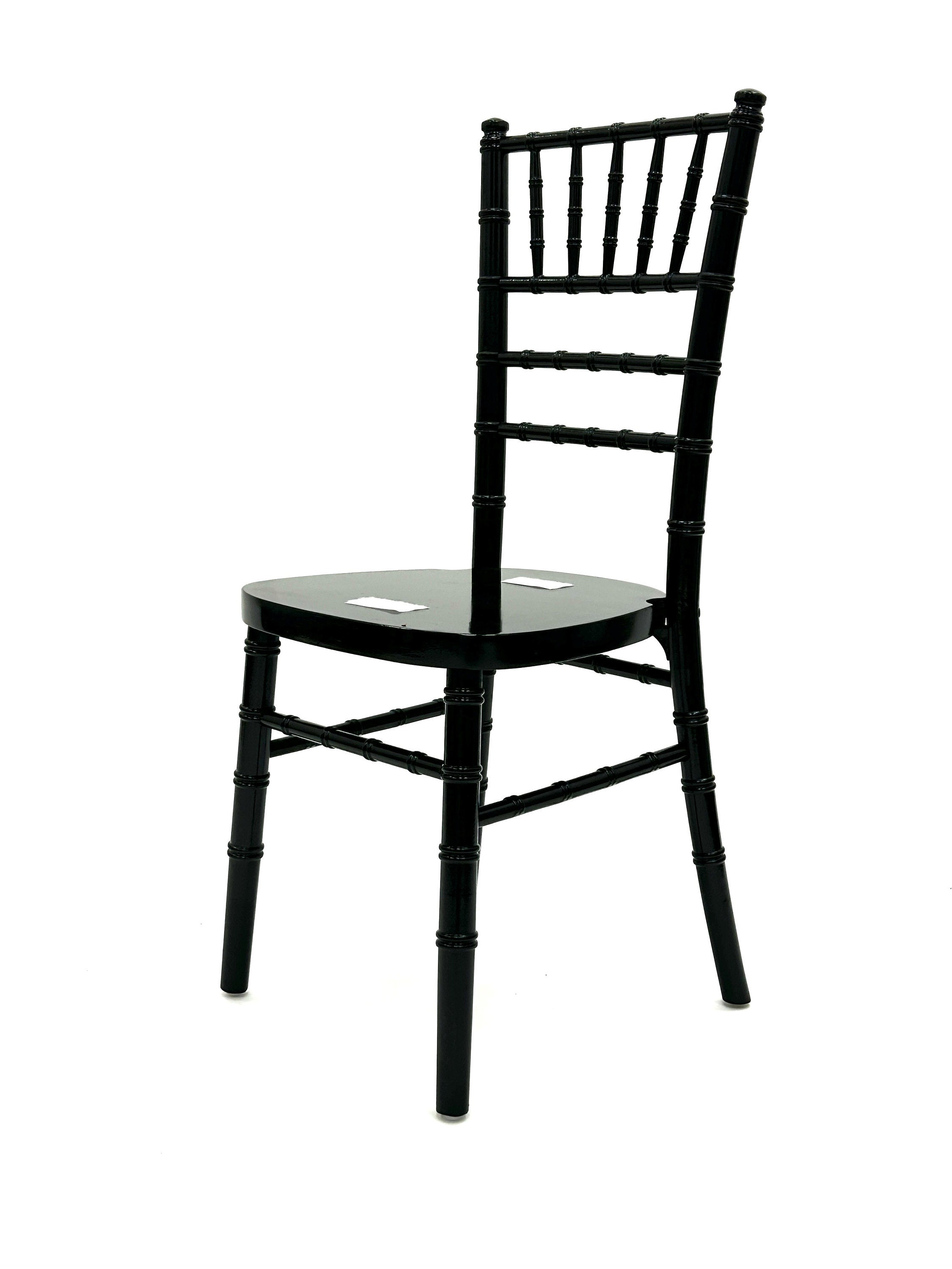 Black Wooden Chiavari Chair, Wedding Chairs, Special Occasion Chairs ...