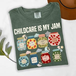 Shirt maatschappelijk werker - Kinderopvang Is My Jam T-shirt - Cadeau voor gezinsondersteuning - Leuk T-shirt voor sociaal werk voor pleitbezorgers