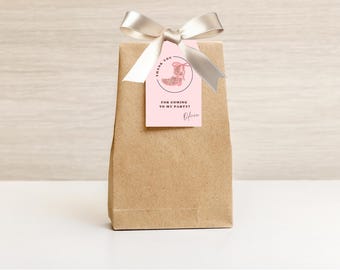 Cowgirl Thank You Tags: Rodeo Birthday Party Favors (Printable)