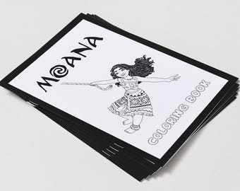 Moana 2 Coloring Book: 16 Printable Activity Sheets (Digital Download)