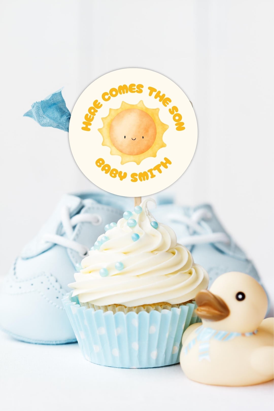 Keaziu Lot De 24 Décorations Pour Cupcakes « Oh Baby Sunshine