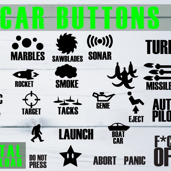 Funny Buttons - Etsy