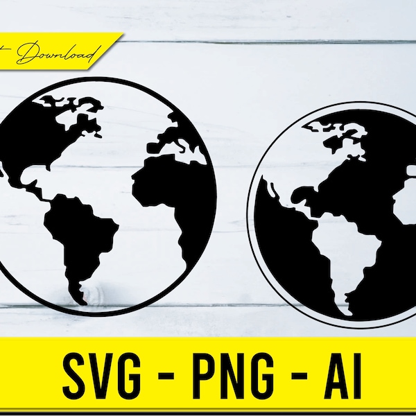 Earth svg, Planet Earth png, World SVG file