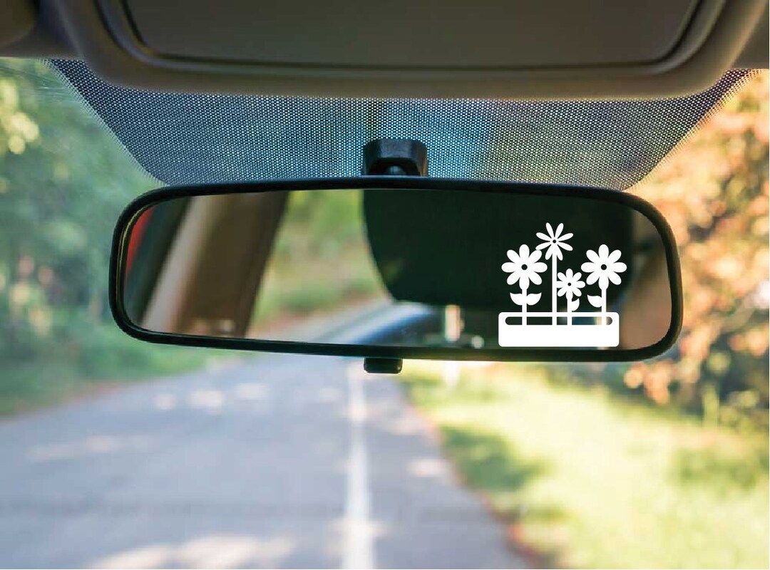 Flower Garden Decal for Windshield Etsy