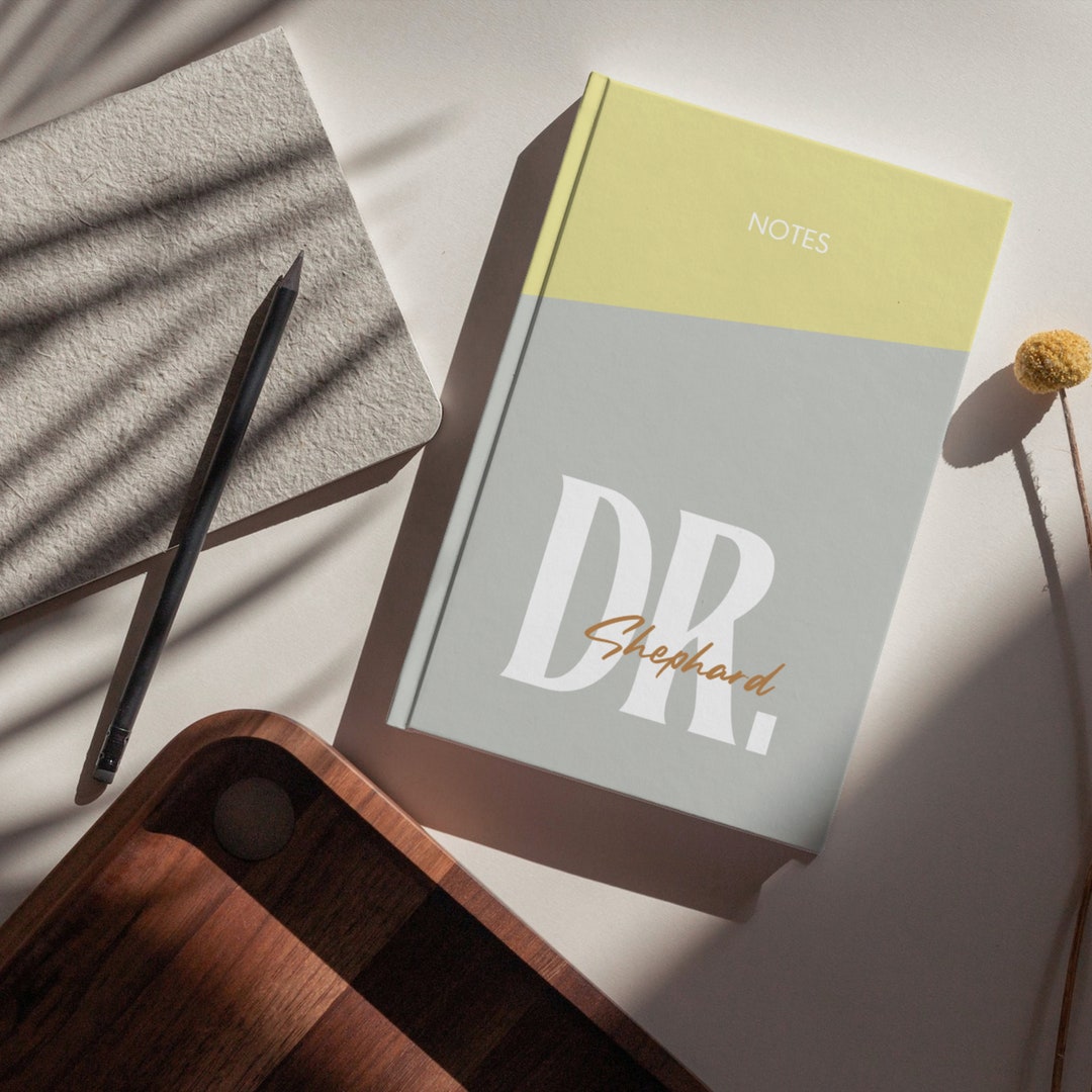 Personalized Doctor Notebook Custom Doctor Name Journal for - Etsy