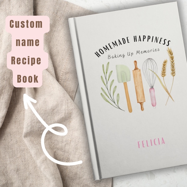 Custom Baking Journal Etsy