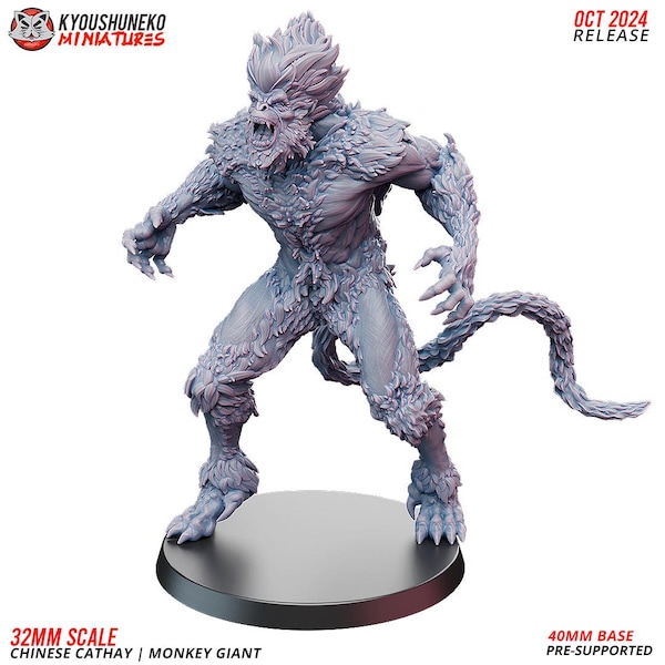 Kyoushuneko Miniatures - Monkey Giant