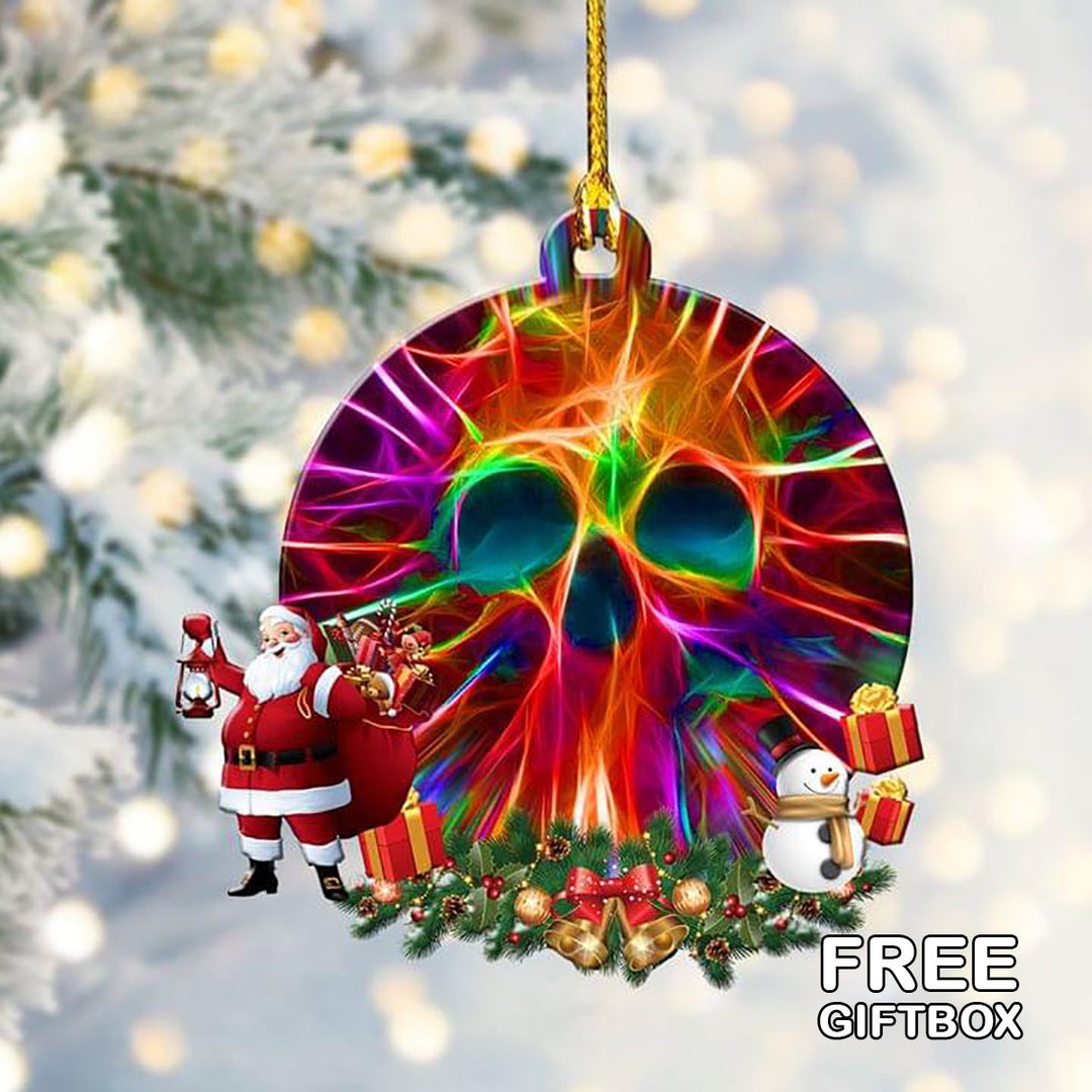 Skull Christmas Ornaments 