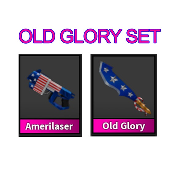 Mm2 Old Glory Set Etsy