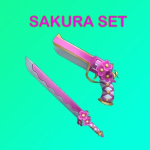 Roblox Murder Mystery 2 MM2 Purple Seer Godly Knifes and Guns