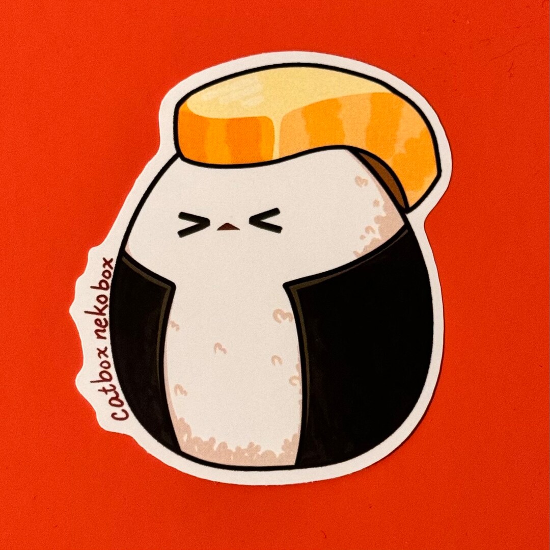 No.25 Tamago Bird Onigiri the Nervous Etsy