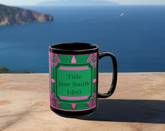 Taza negra (11oz, 15oz)