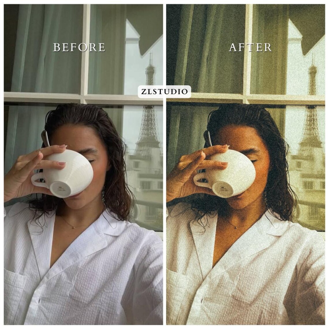 Retro Lightroom Preset, Vintage Film Aesthetic, 90s Inspired Filter ...