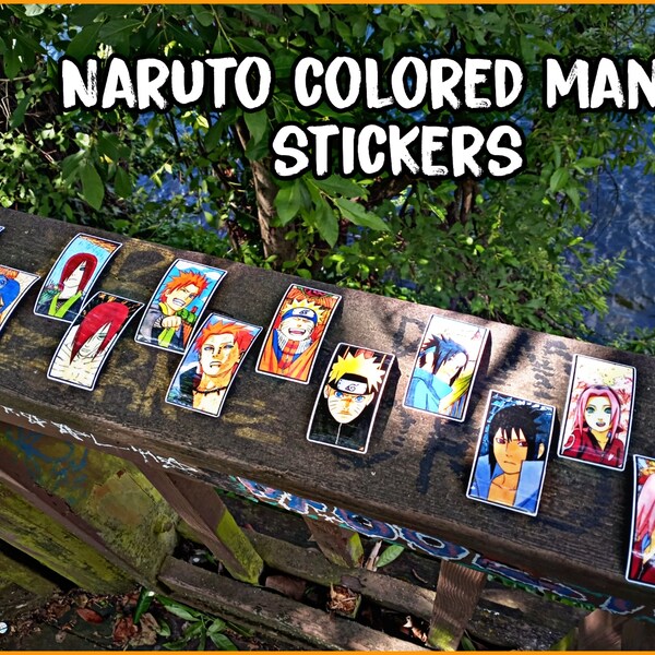 Naruto Stickers Etsy