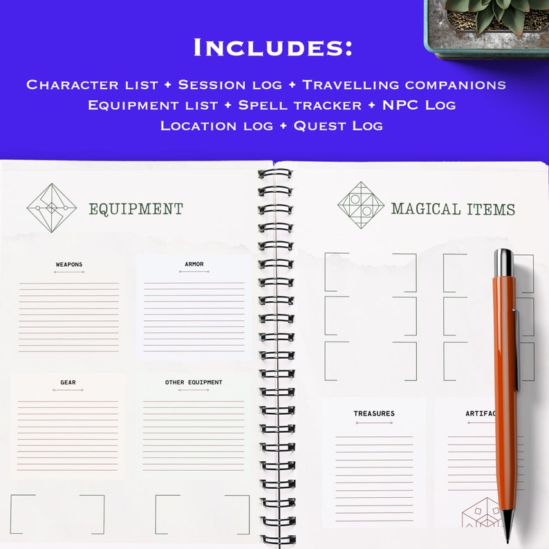 Dnd Character Sheets, Dnd Player Sheet, Dungeon Master Tools, Printable ...
