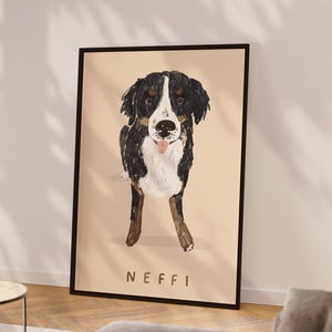 Custom dog portrait Watercolor custom pet pencil art Personalized cat art Pet loss Pet owner gift wallart Cat mom Gifts for her Nursery
