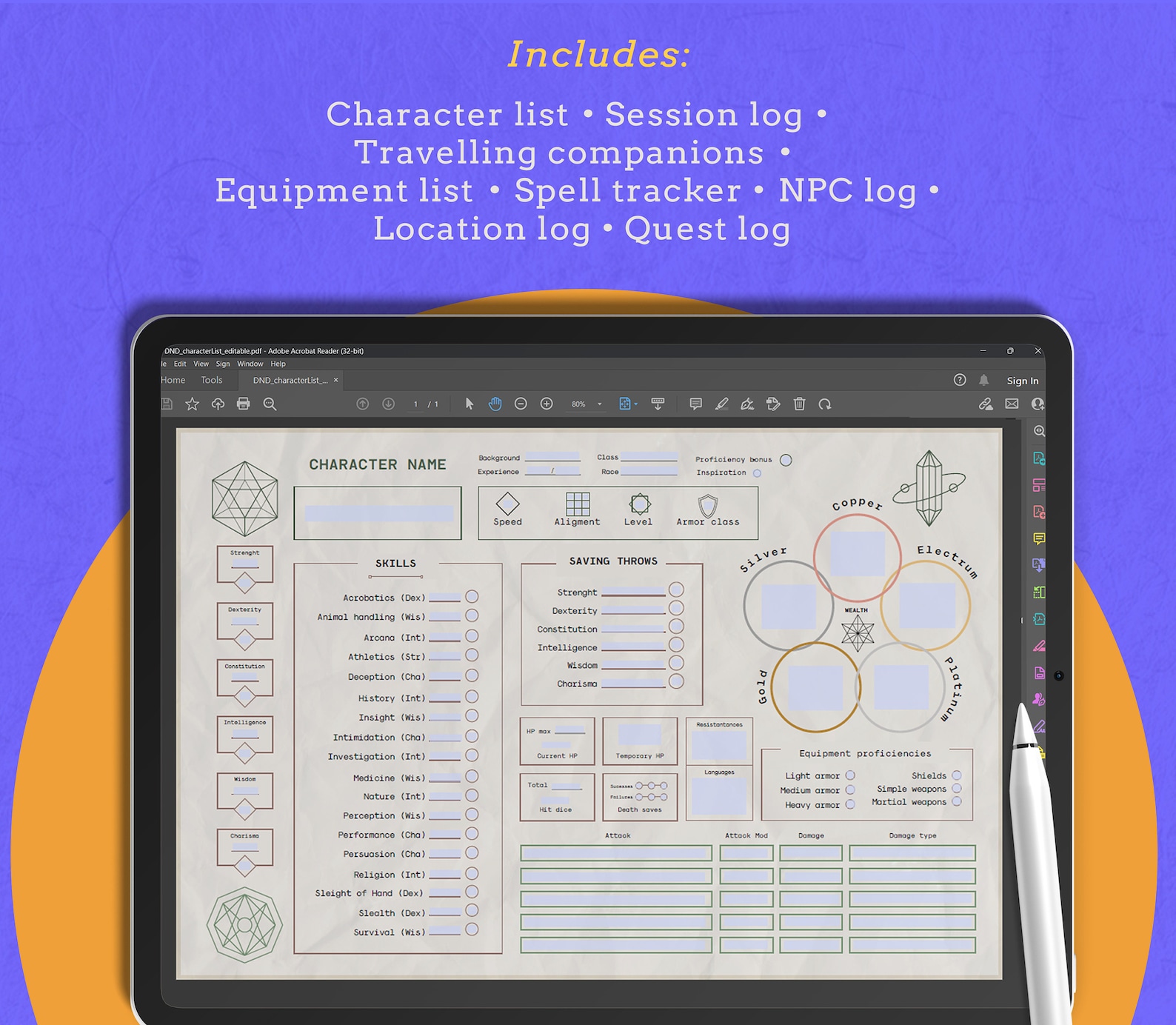 Dnd Character Sheets DND Role Card DND Printables Printable Dnd Character Sheets DND Role Card DND Printables Printable