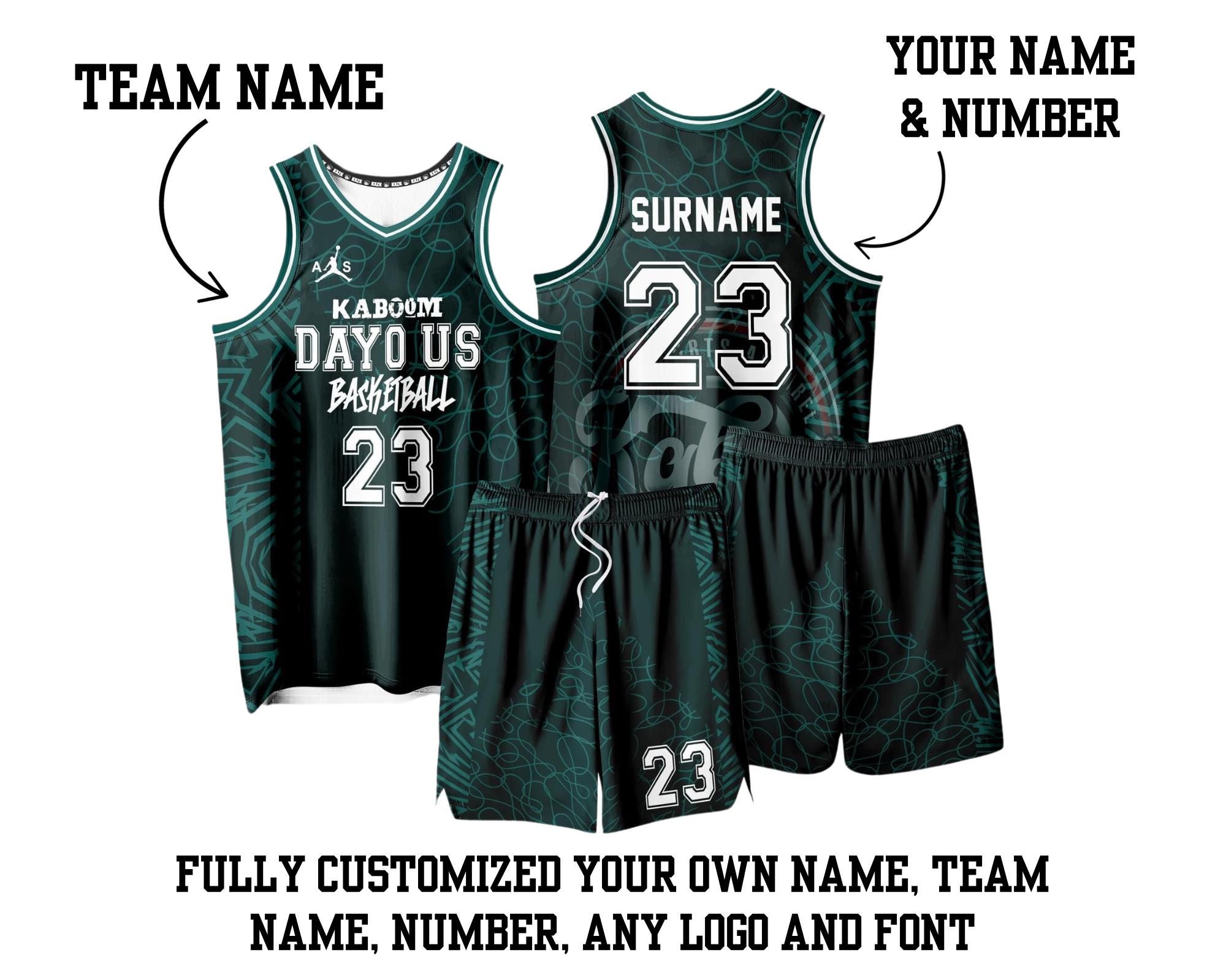 Nba Trikot Herren Personalisiertes Basketball Trikot Set Jersey