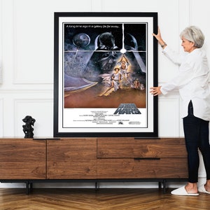Star Wars Film Poster Kunstdruck (Digitaler Download)