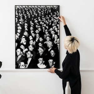Opening Night Screening Black and White Wall Art, Photography Prints, Museum Quality Photo Print, Vintage Cinema Prin, Vintage Print,B&W Art