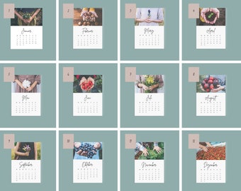 Pen & Garden Calendar 2024