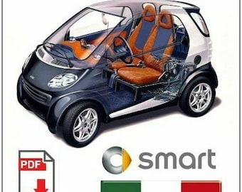 SMART FORTWO 450 W450 Manuale Officina + Libretto istruzioni Uso e manutenzione