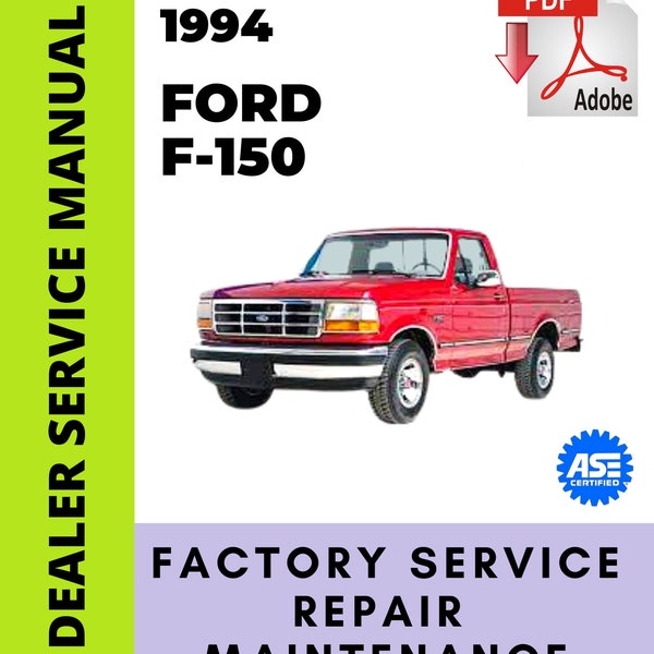 Ford F150 F-150 1994 Factory Service Repair Workshop Manual