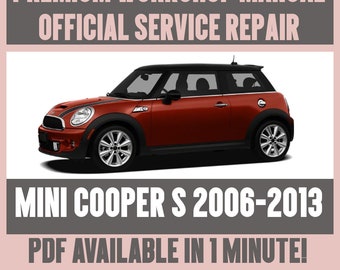 Mini Cooper + Cooper S 2007-2011 Werksservice Reparatur Werkstatthandbuch