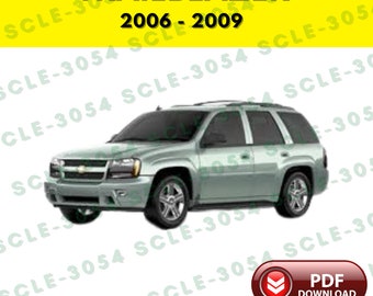 Chevrolet Chevy Trailblazer 2006 2007 2008 2009 Service Repair Workshop Manual