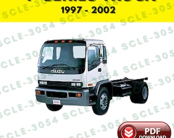 Isuzu F-Series Truck 1997-2002 FSR FTR FVR Factory Service Workshop Manual